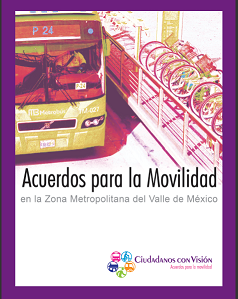 Acuerdos para la movilidad en la zona metropolitana en el Valle de México