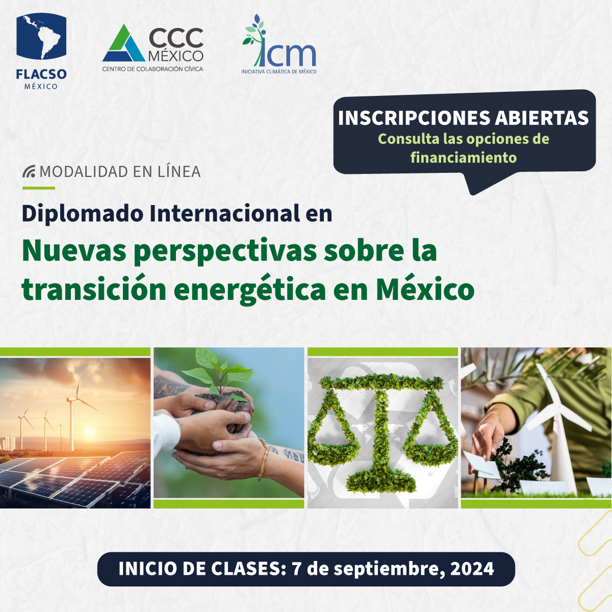 Diplomado Internacional en Nuevas perspectivas sobre la Transición Energética en  México